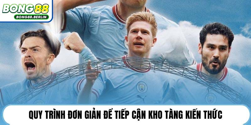 Quy trình đơn giản để tiếp cận kho tàng kiến thức.